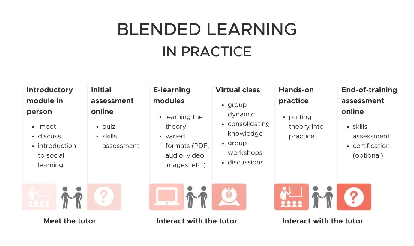 Blended learning in practice