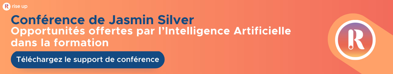 Conférence de Jasmin Silver opportunités offertes part l'intelligence artificielle dans la formation