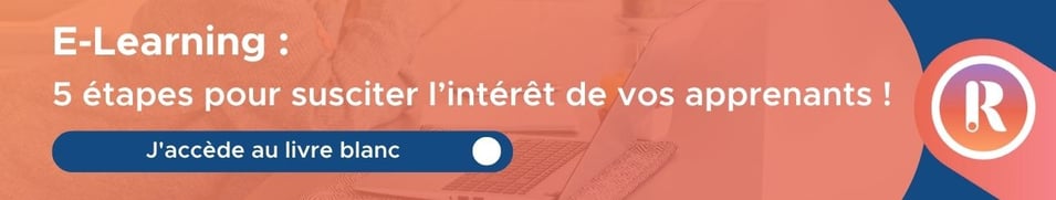 E-learning engagement apprenant