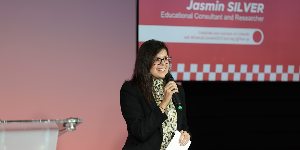 Jasmin Silver, chercheuse et spécialiste éducation et psychologie au Rise Up Connect 2023