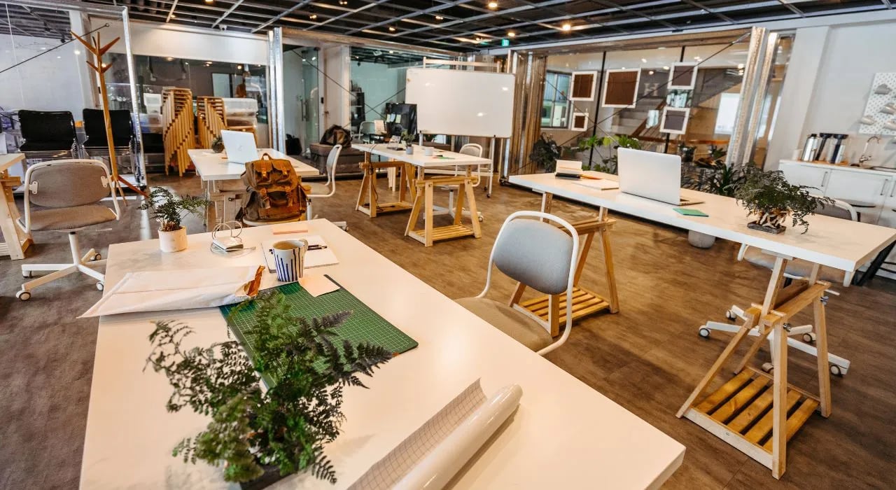 Un espace de travail convivial et chaleureux