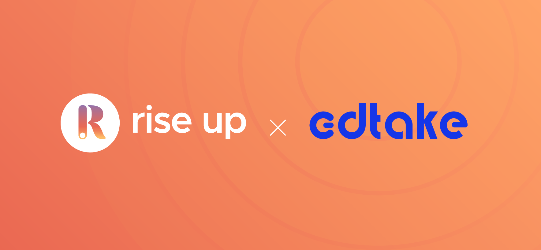 Rise Up x Edtake - orange