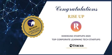 Rise Up named at Tracxn Emerging Awards