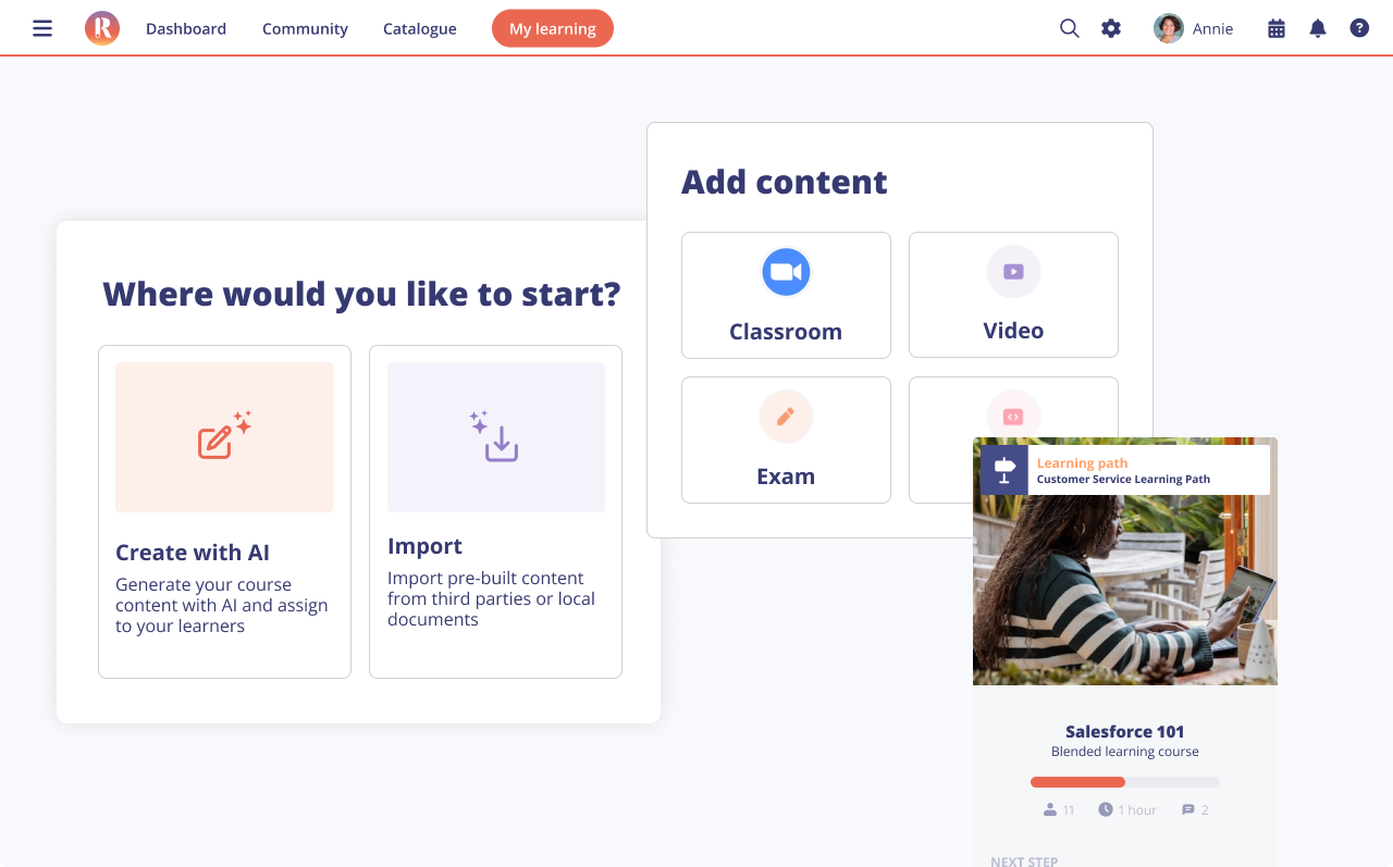 Dashboard background-learing path