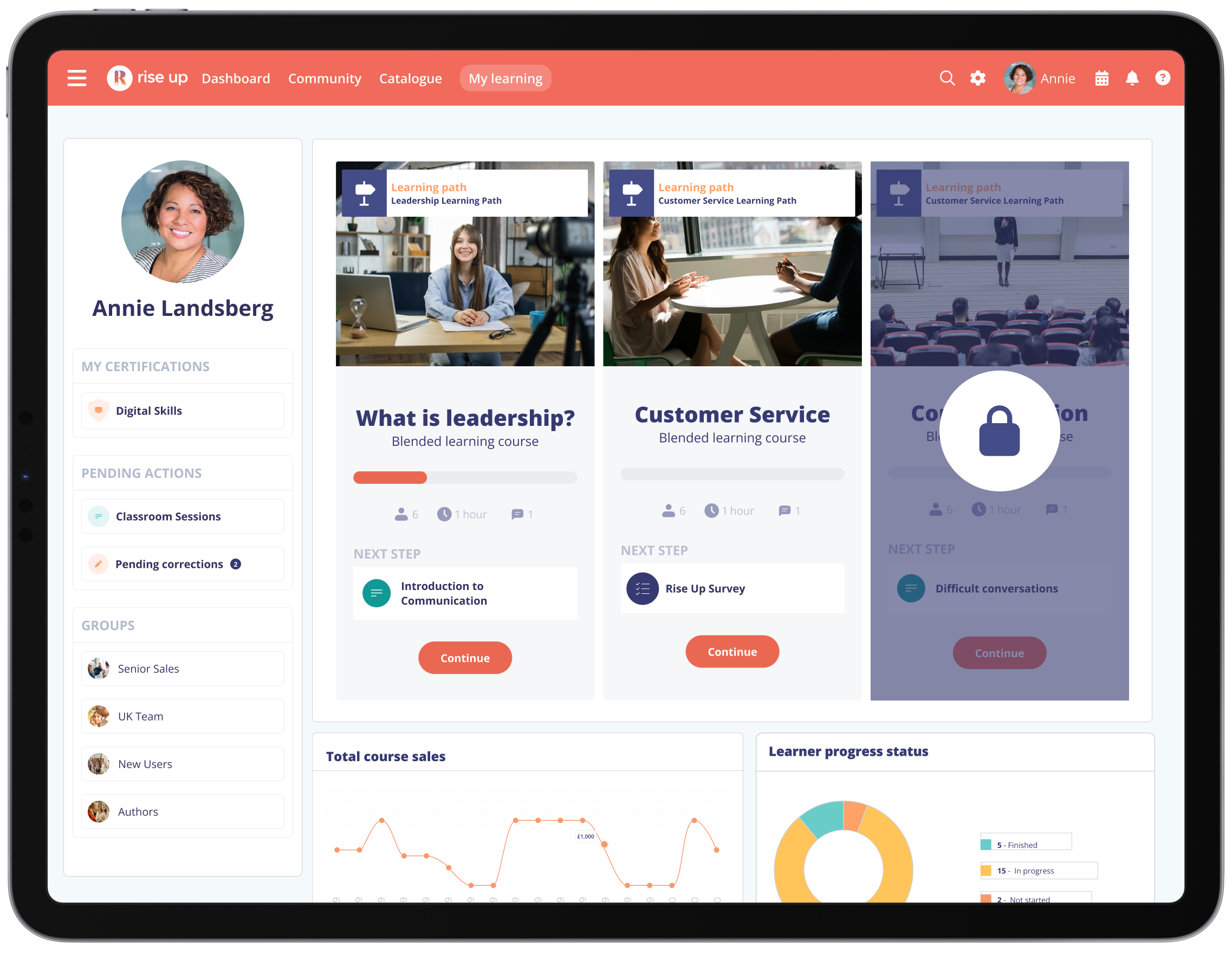 AI-Powered Learning Platform | All-in-One & Adaptive | Rise Up