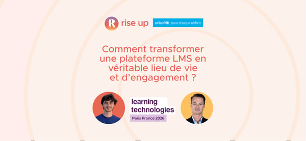 Retour d'experience de la présentation unicef au salon Learning Technologies