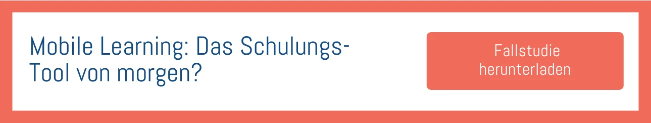 Mobile Learning schulung