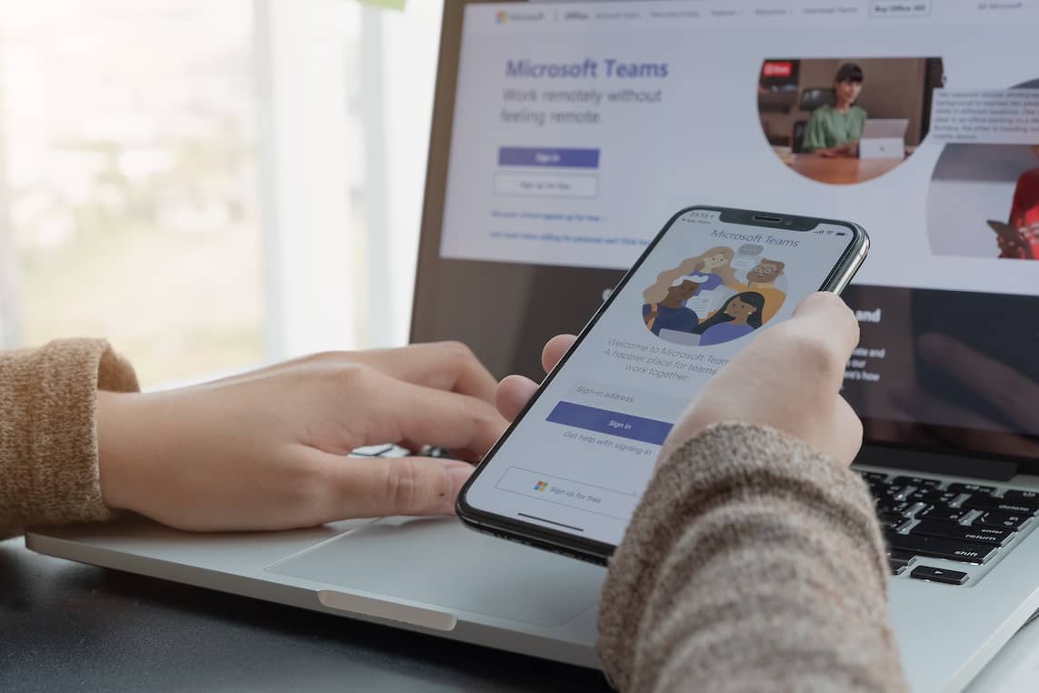 Microsoft Teams app