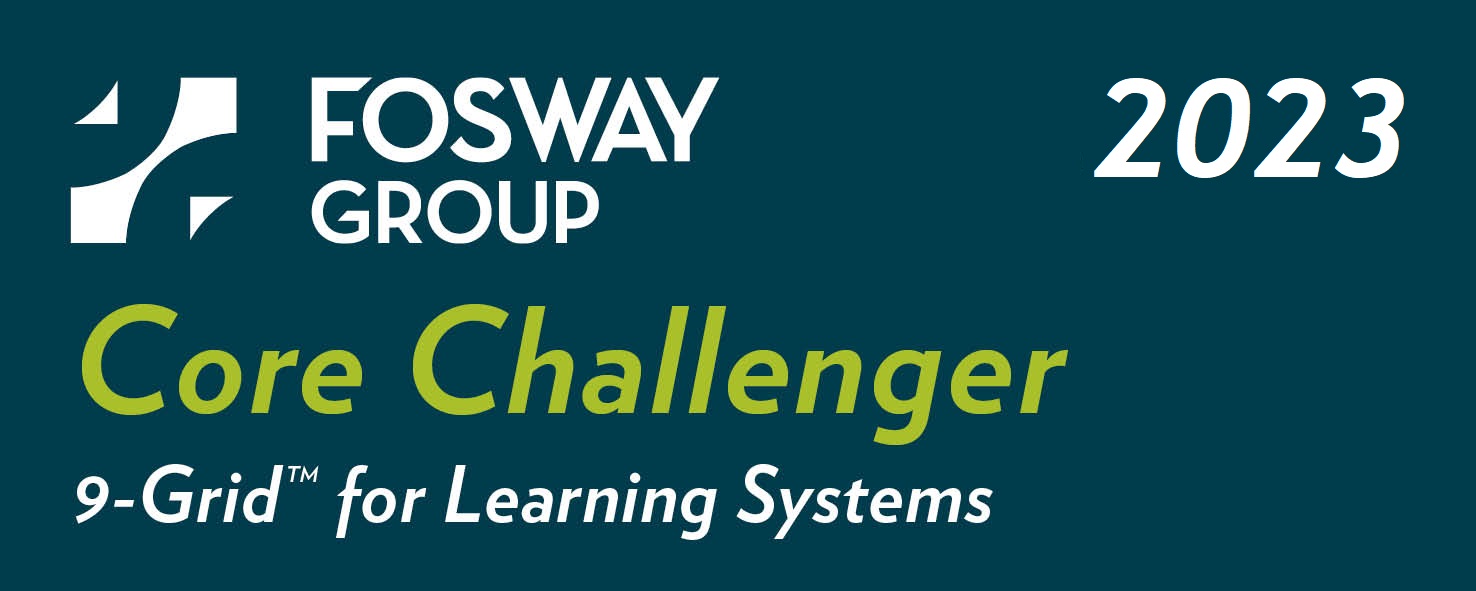 Rise Up, Core Challenger in 2023 Fosway 9-Grid™ for Learning Systems