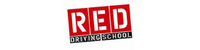 red driving school logo small